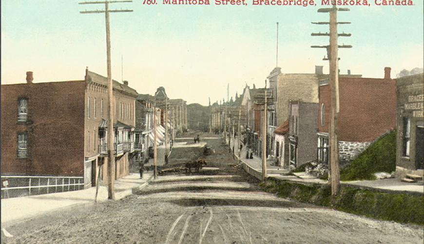 Bracebridge Post Cards from the Past